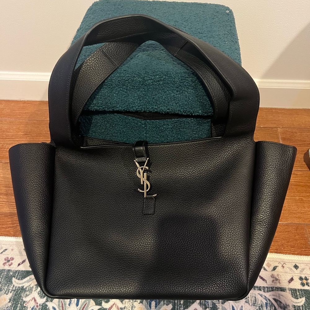 YSL Bea Tote Bag (Silver Hardware)
